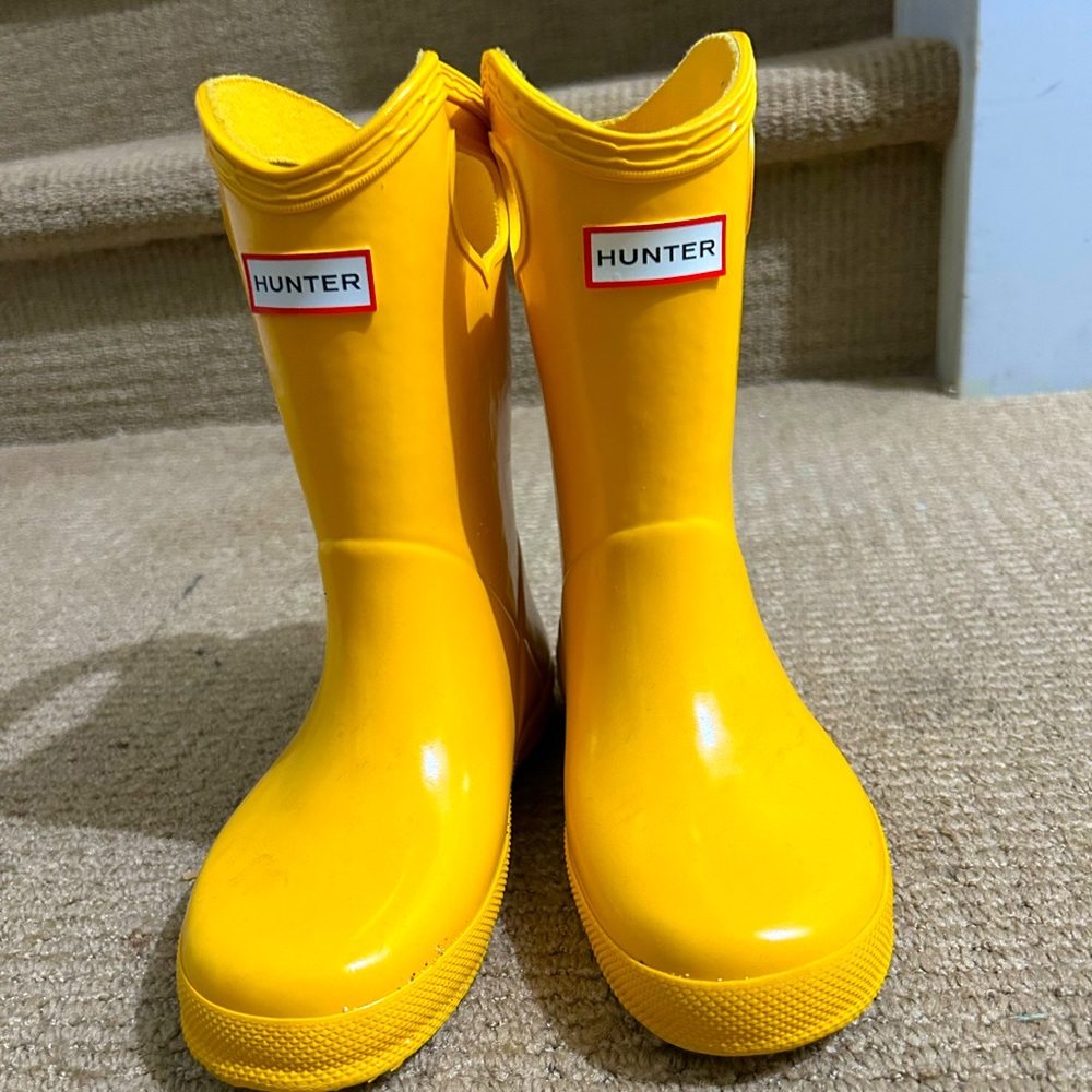 Hunter Pull-On Rain Boots - Little Kid Size 11